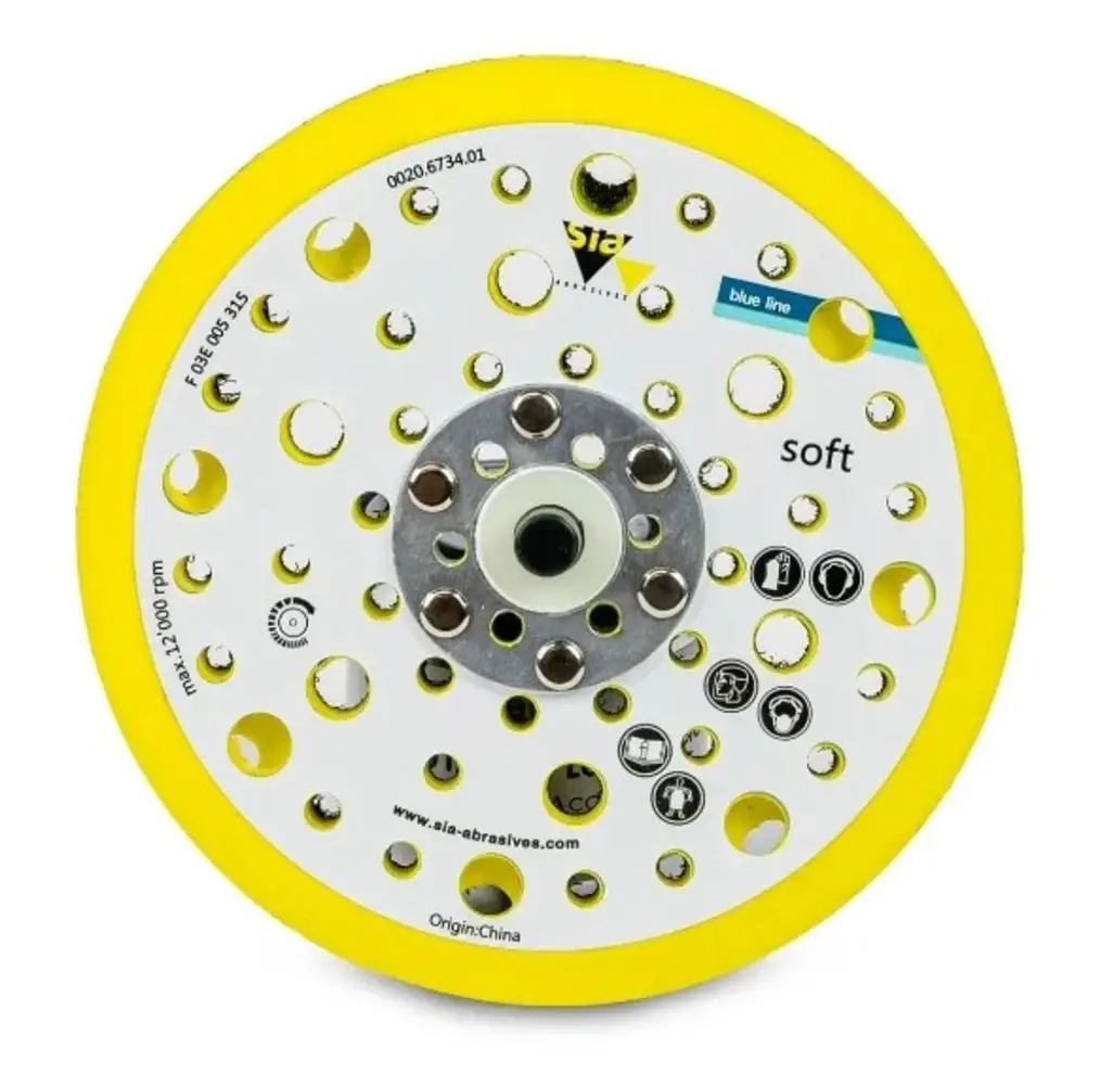 SIA Pad 150 mm Zacht 5/16 Multihole SIA Pad 150 mm Zacht 5/16 Multihole