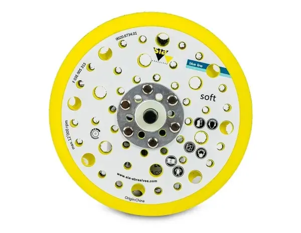 SIA Pad 150 mm Zacht 5/16 Multihole SIA Pad 150 mm Zacht 5/16 Multihole
