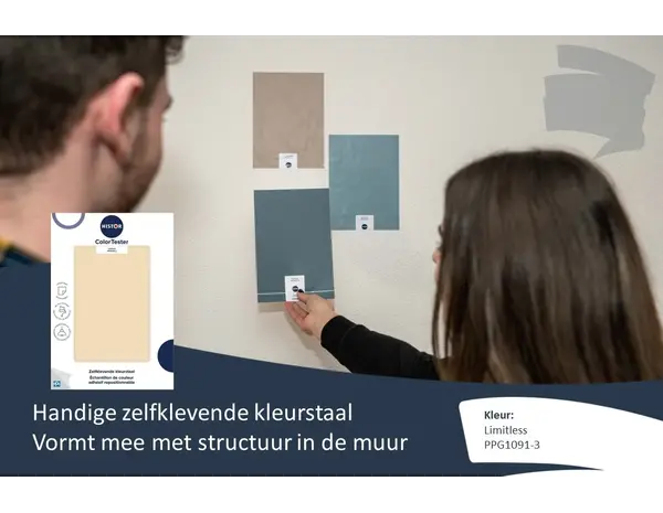 Kleurstaal Histor Colortester Limitless PPG1091-3 Kleurstaal Histor Colortester Limitless PPG1091-3