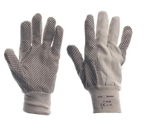 Handschoen Katoen met PVC Dots 7150 | 1 Paar | Maat XL/10
