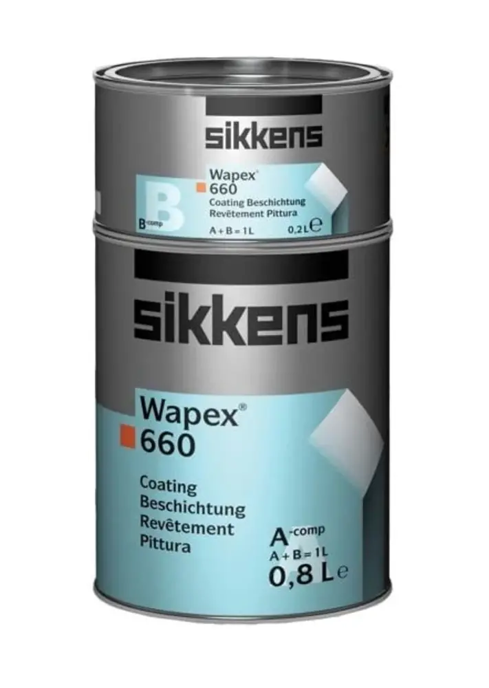 Sikkens Wapex 660 | 2K Zijdeglans Vloercoating Sikkens Wapex 660 | 2K Zijdeglans Vloercoating