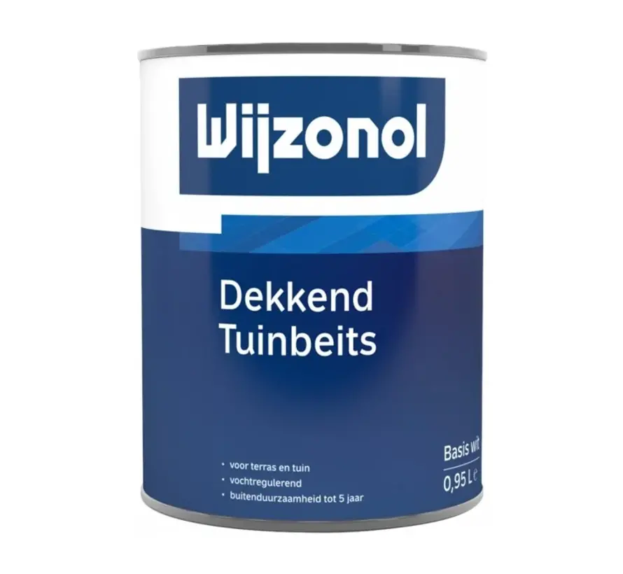 Wijzonol Dekkend Tuinbeits | Dekkende Houtverf Buiten - 1 LTR 