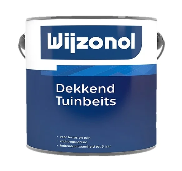 Dekkend Tuinbeits | Dekkende Houtverf Buiten | 2,5 LTR | Wit