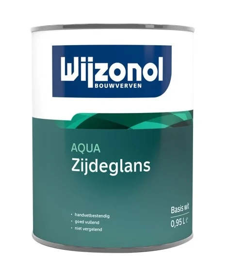 Wijzonol Aqua Zijdeglans - Mengkleur - 1 l