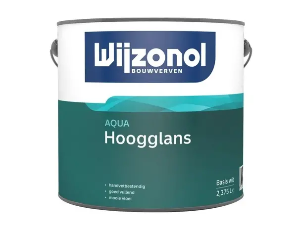 Wijzonol Aqua Hoogglans | Hoogglans Lakverf Binnen & Buiten Wijzonol Aqua Hoogglans | Hoogglans Lakverf Binnen & Buiten