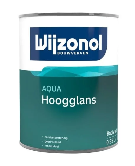 Wijzonol Aqua Hoogglans - Mengkleur - 1 l
