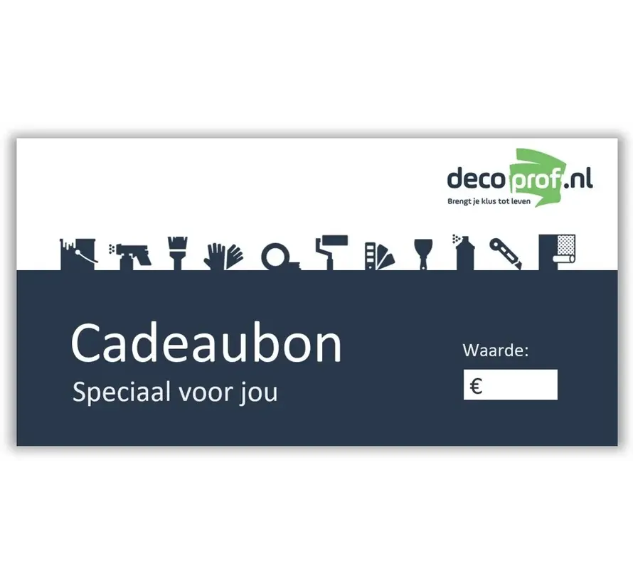 Decoprof Cadeaubon - €5