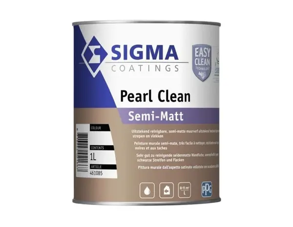 Sigma Pearl Clean Semi-Matt | Reinigbare Muurverf