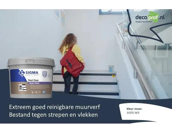 Sigma Pearl Clean Semi-Matt | Reinigbare Muurverf