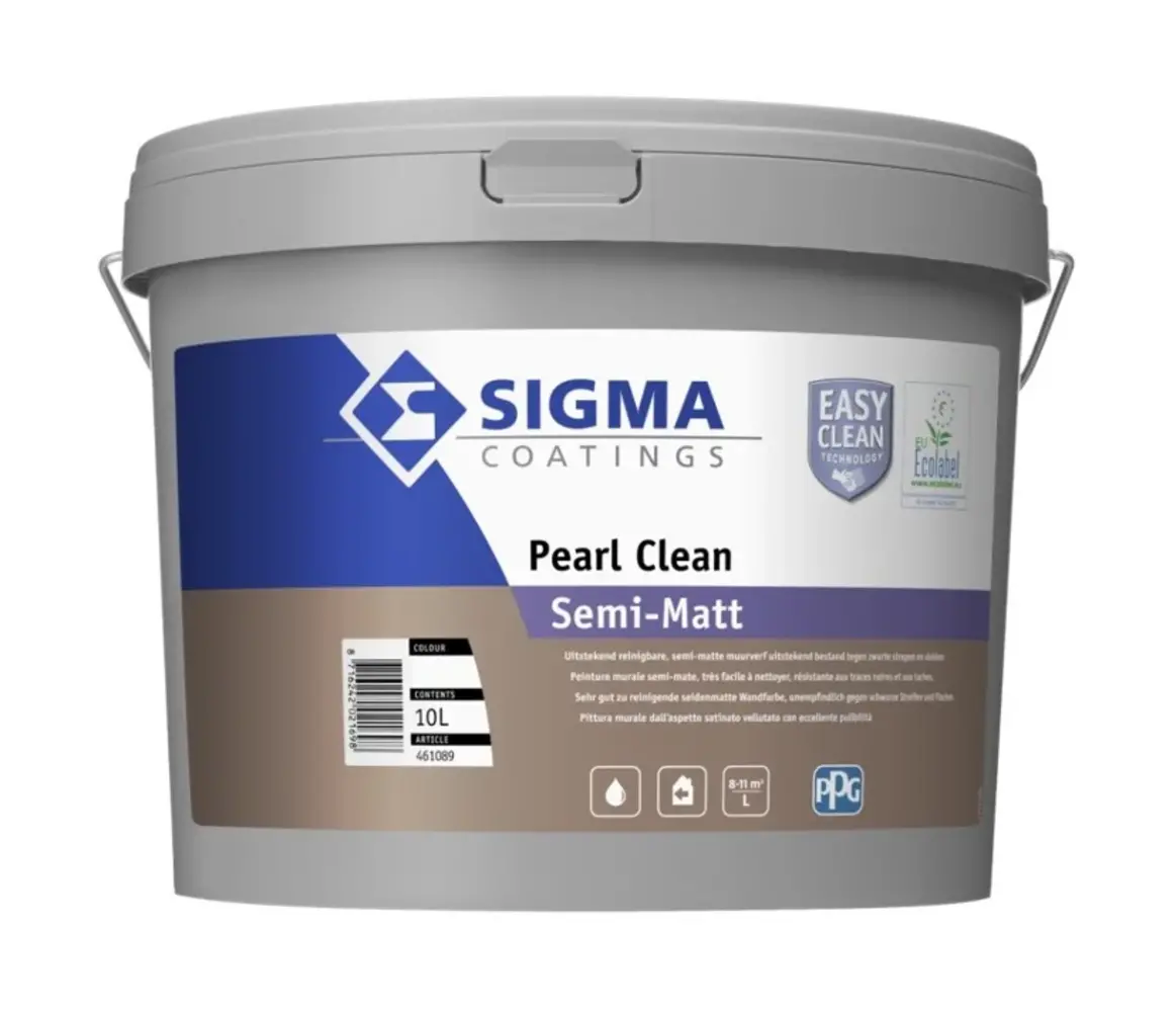 Sigma Pearl Clean Semi-Matt | Reinigbare Muurverf