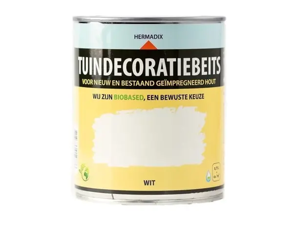 Hermadix Tuindecoratiebeits Dekkend Wit 705 Hermadix Tuindecoratiebeits Dekkend Wit 705