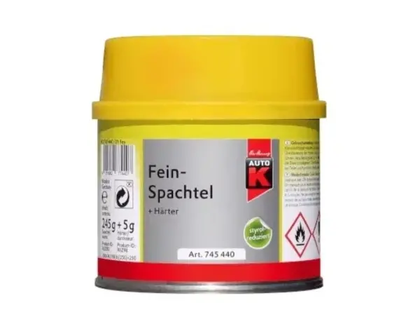 Auto-K 2K Staalplamuur Fijn inclusief Verharder