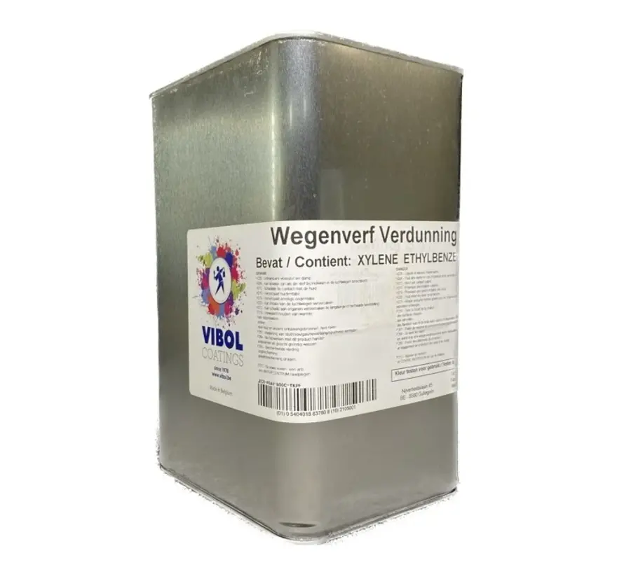 Vibol Coatings Wegenverf Verdunning - 5 LTR