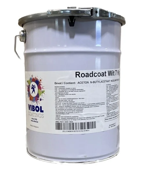 Roadcoat Wegenverf | 7 KG | Wit