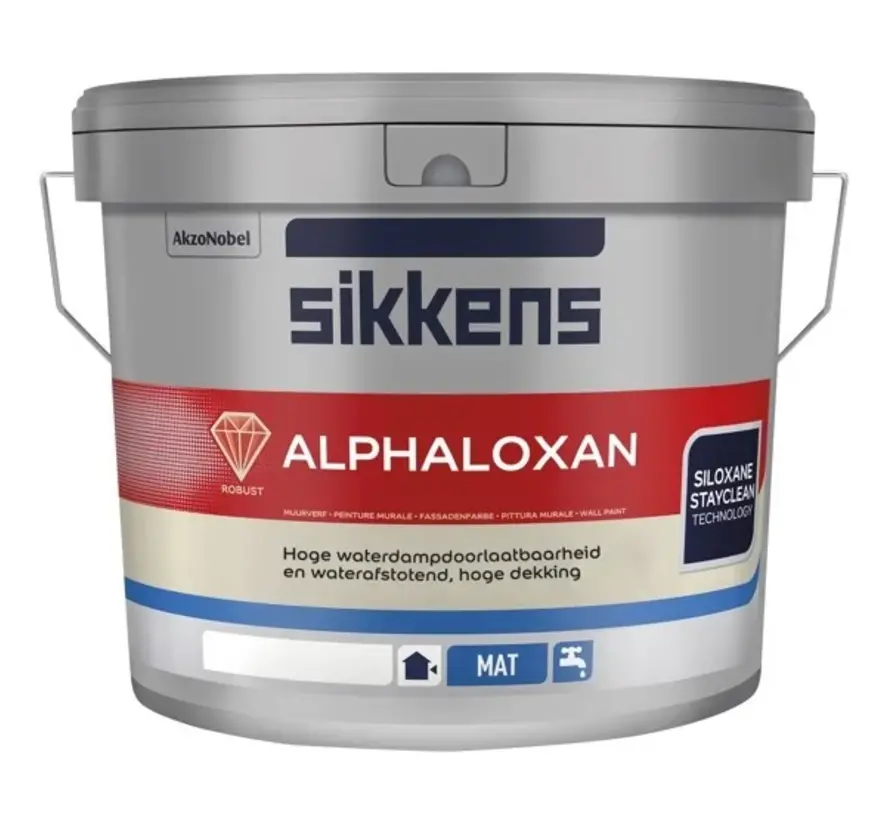 Sikkens Alphaloxan | Matte Gevelverf - 2,5 LTR 