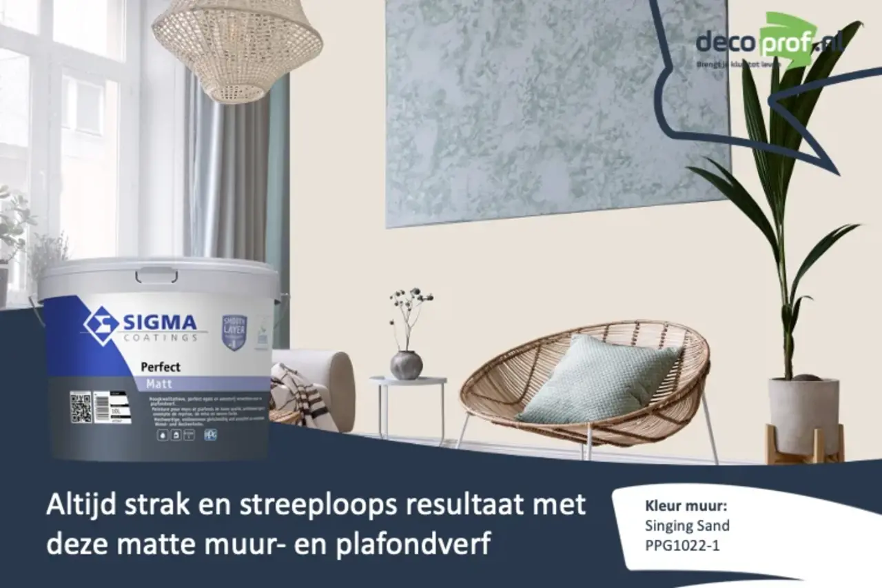 Sigma Perfect Matt | PPG1022-1 Singing Sand Sigma Perfect Matt | PPG1022-1 Singing Sand