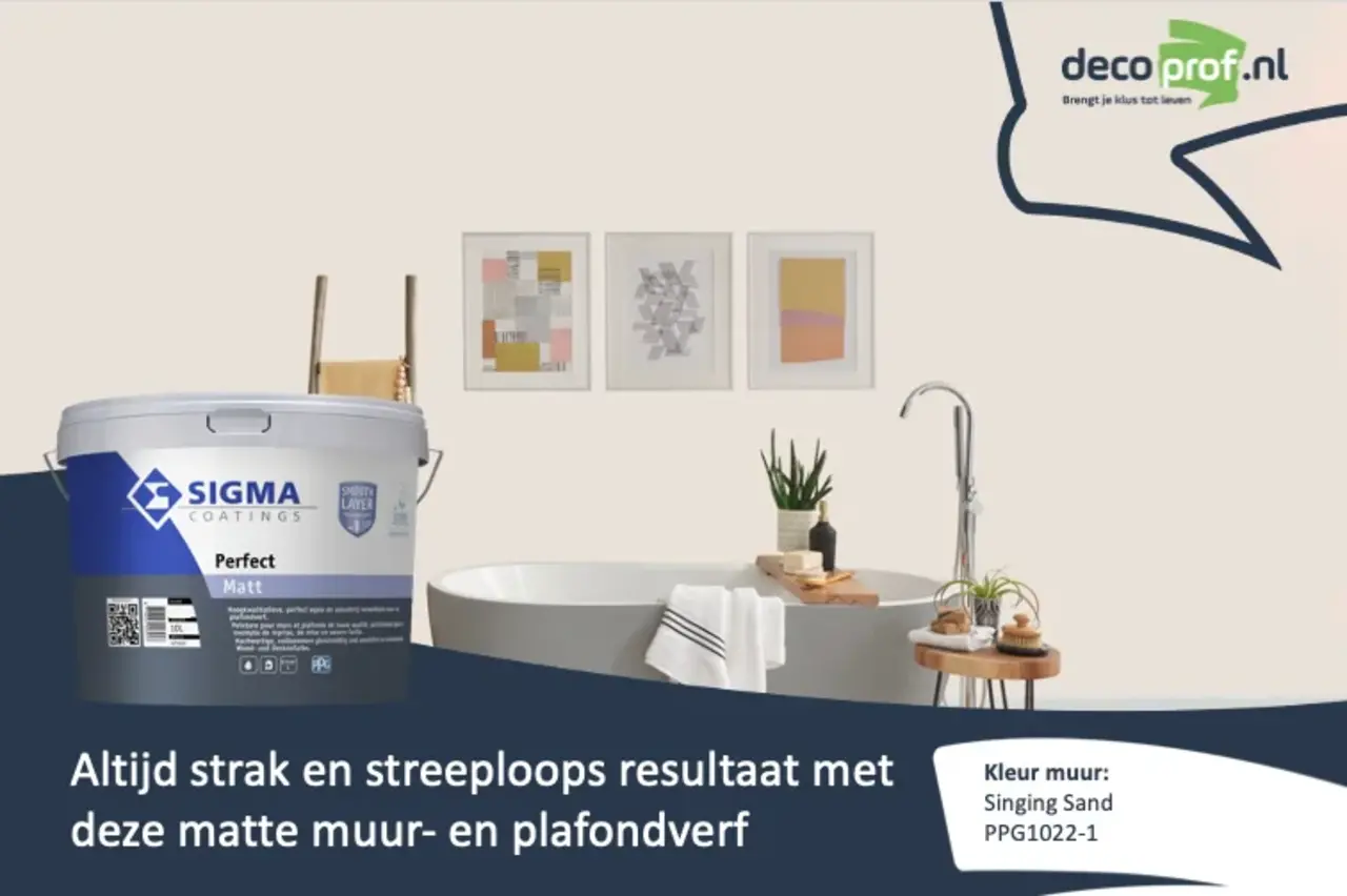 Sigma Perfect Matt | PPG1022-1 Singing Sand Sigma Perfect Matt | PPG1022-1 Singing Sand