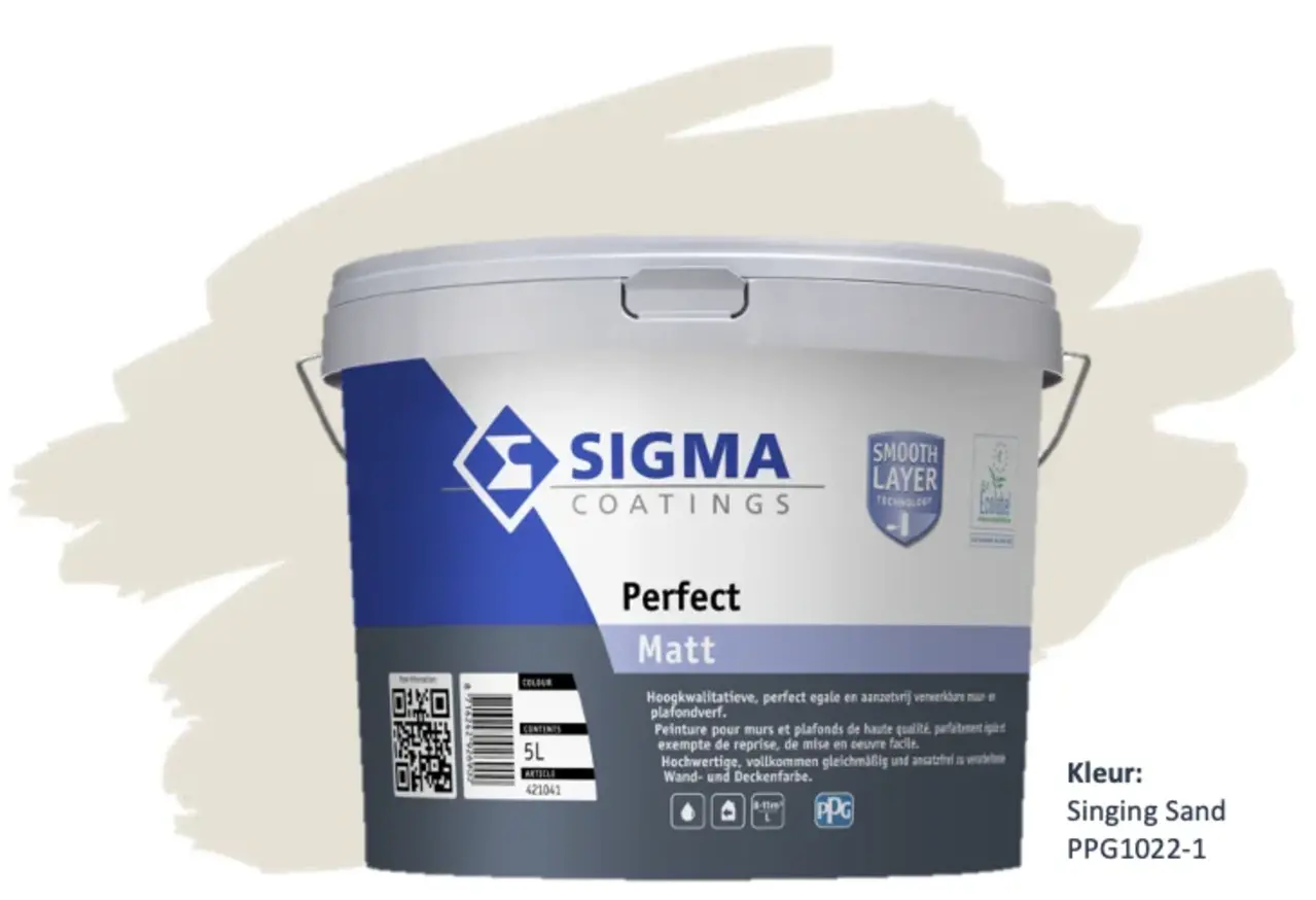 Sigma Perfect Matt | PPG1022-1 Singing Sand Sigma Perfect Matt | PPG1022-1 Singing Sand