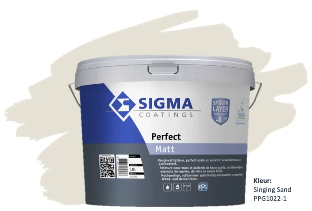 Sigma Perfect Matt | PPG1022-1 Singing Sand Sigma Perfect Matt | PPG1022-1 Singing Sand