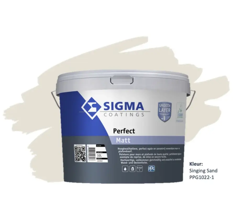 Sigma Perfect Matt | PPG1022-1 Singing Sand - 1 LTR