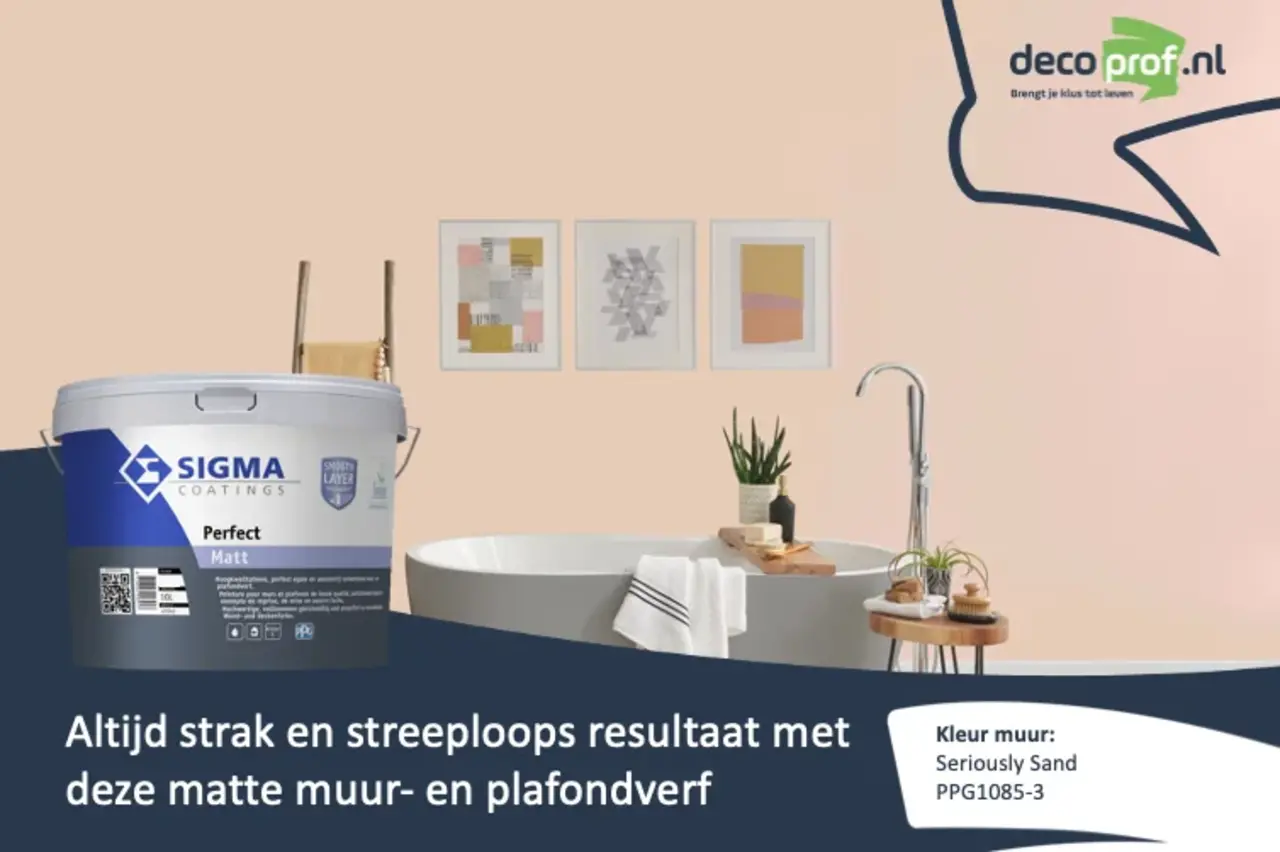 Sigma Perfect Matt | PPG1085-3 Seriously Sand Sigma Perfect Matt | PPG1085-3 Seriously Sand