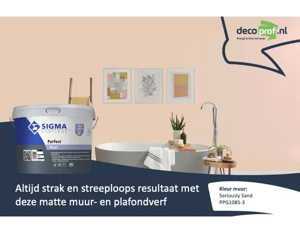 Sigma Perfect Matt | PPG1085-3 Seriously Sand Sigma Perfect Matt | PPG1085-3 Seriously Sand