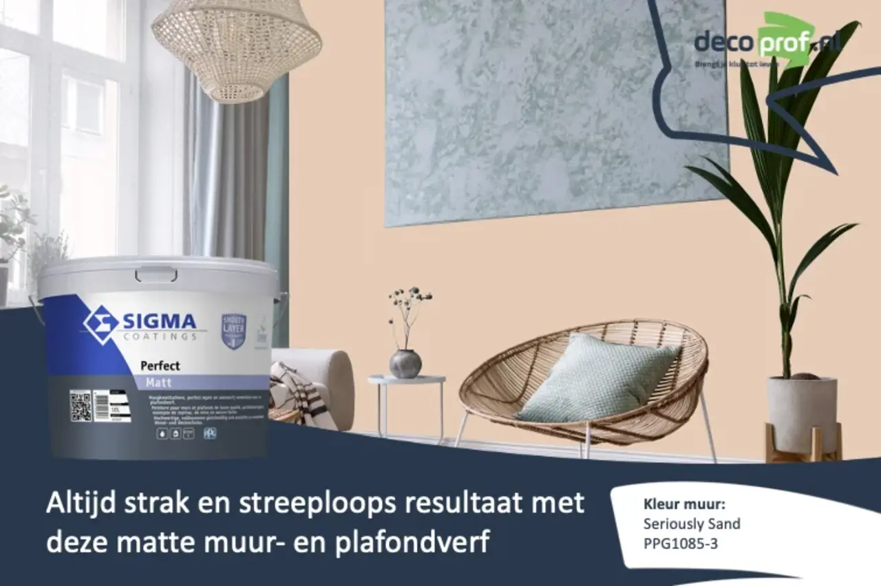 Sigma Perfect Matt | PPG1085-3 Seriously Sand Sigma Perfect Matt | PPG1085-3 Seriously Sand