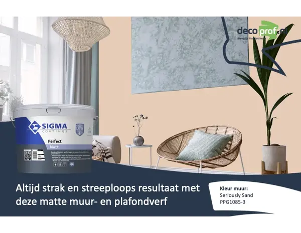 Sigma Perfect Matt | PPG1085-3 Seriously Sand Sigma Perfect Matt | PPG1085-3 Seriously Sand