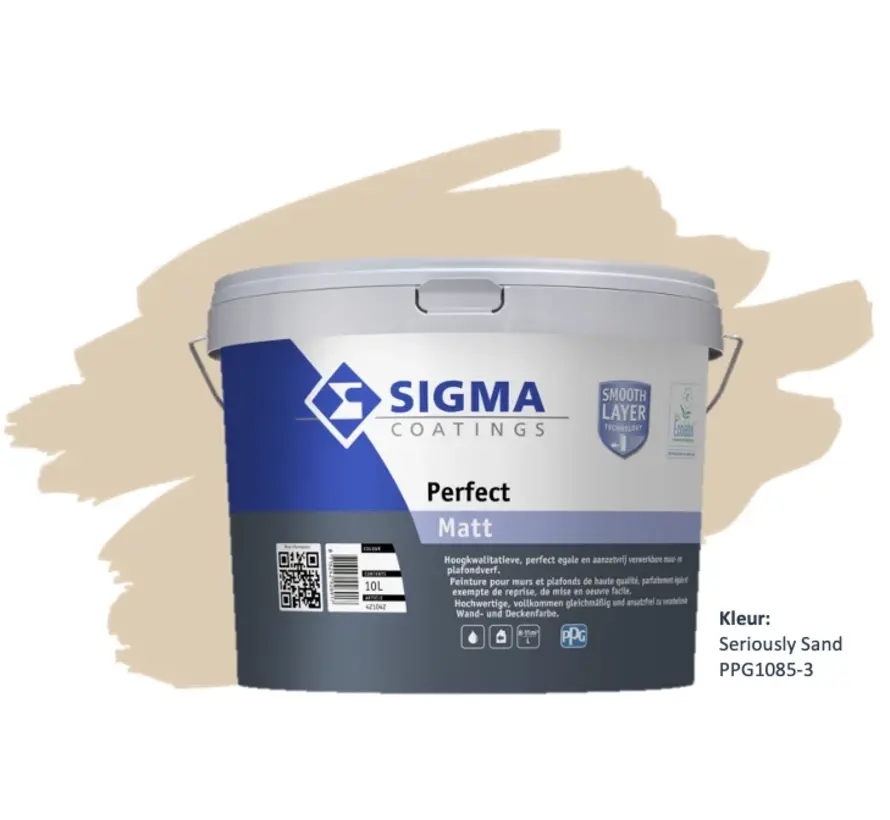 Sigma Perfect Matt | PPG1085-3 Seriously Sand - 1 LTR