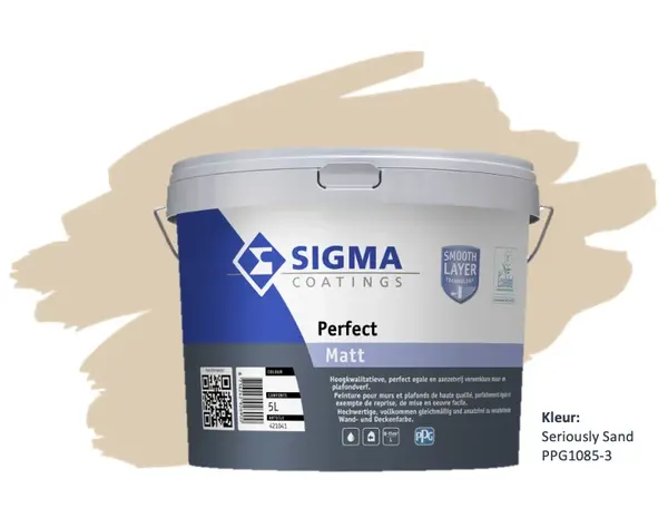 Sigma Perfect Matt | PPG1085-3 Seriously Sand Sigma Perfect Matt | PPG1085-3 Seriously Sand