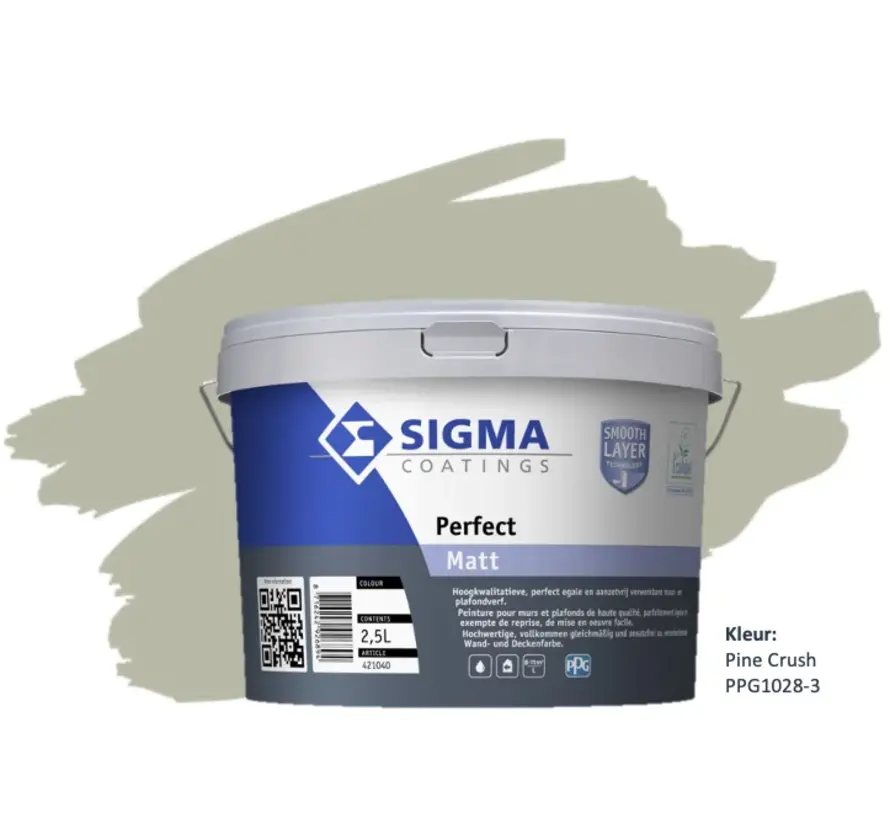 Sigma Perfect Matt | PPG1028-3 Pine Crush - 1 LTR