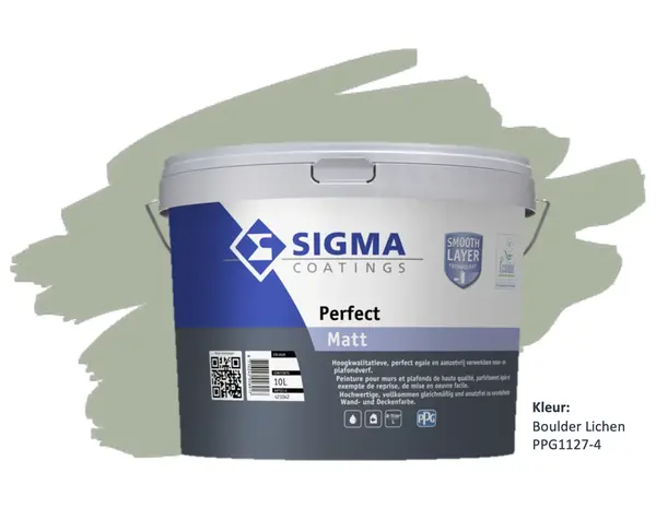Sigma Perfect Matt | PPG1127-4 Boulder Lichen Sigma Perfect Matt | PPG1127-4 Boulder Lichen