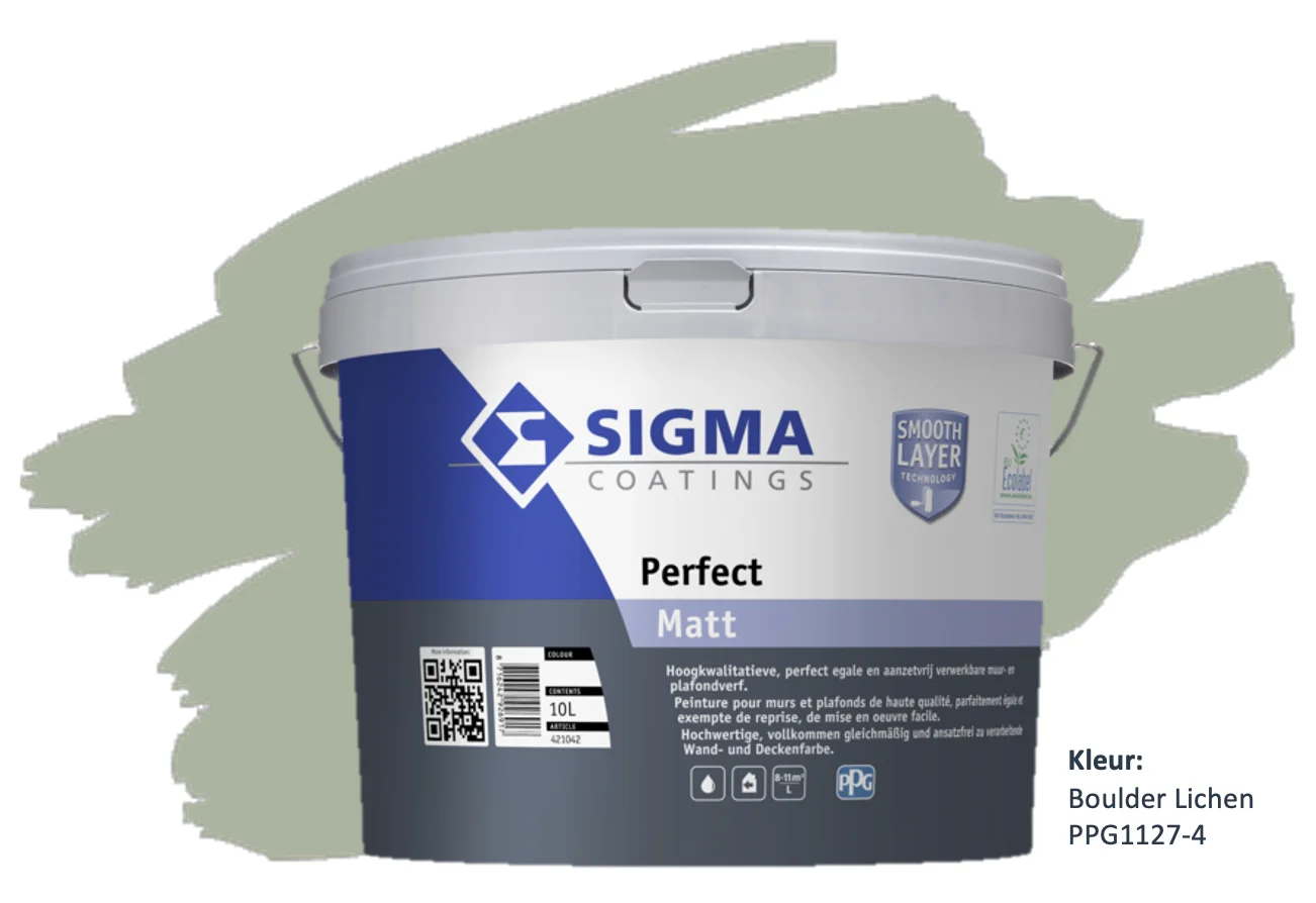 Perfect Matt | PPG1127|4 Boulder Lichen | 10 LTR