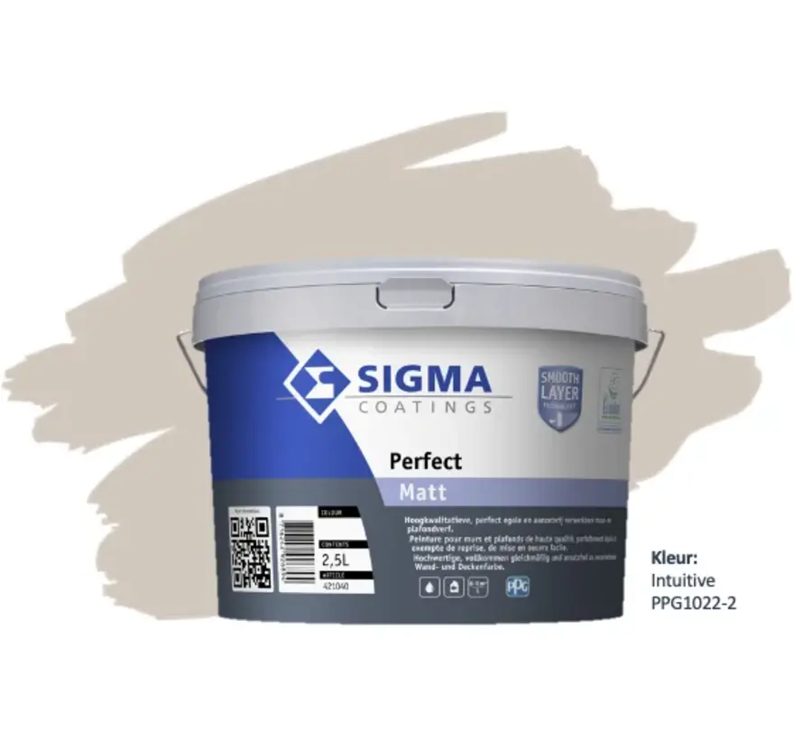 Sigma Perfect Matt | PPG1022-2 Intuitive - 1 LTR