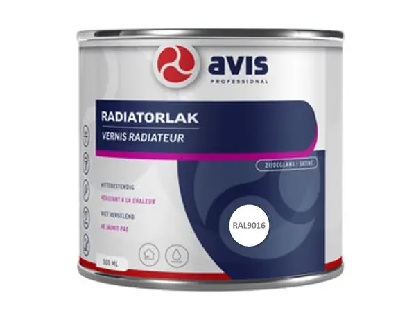 Avis Radiatorlak Wit RAL 9016