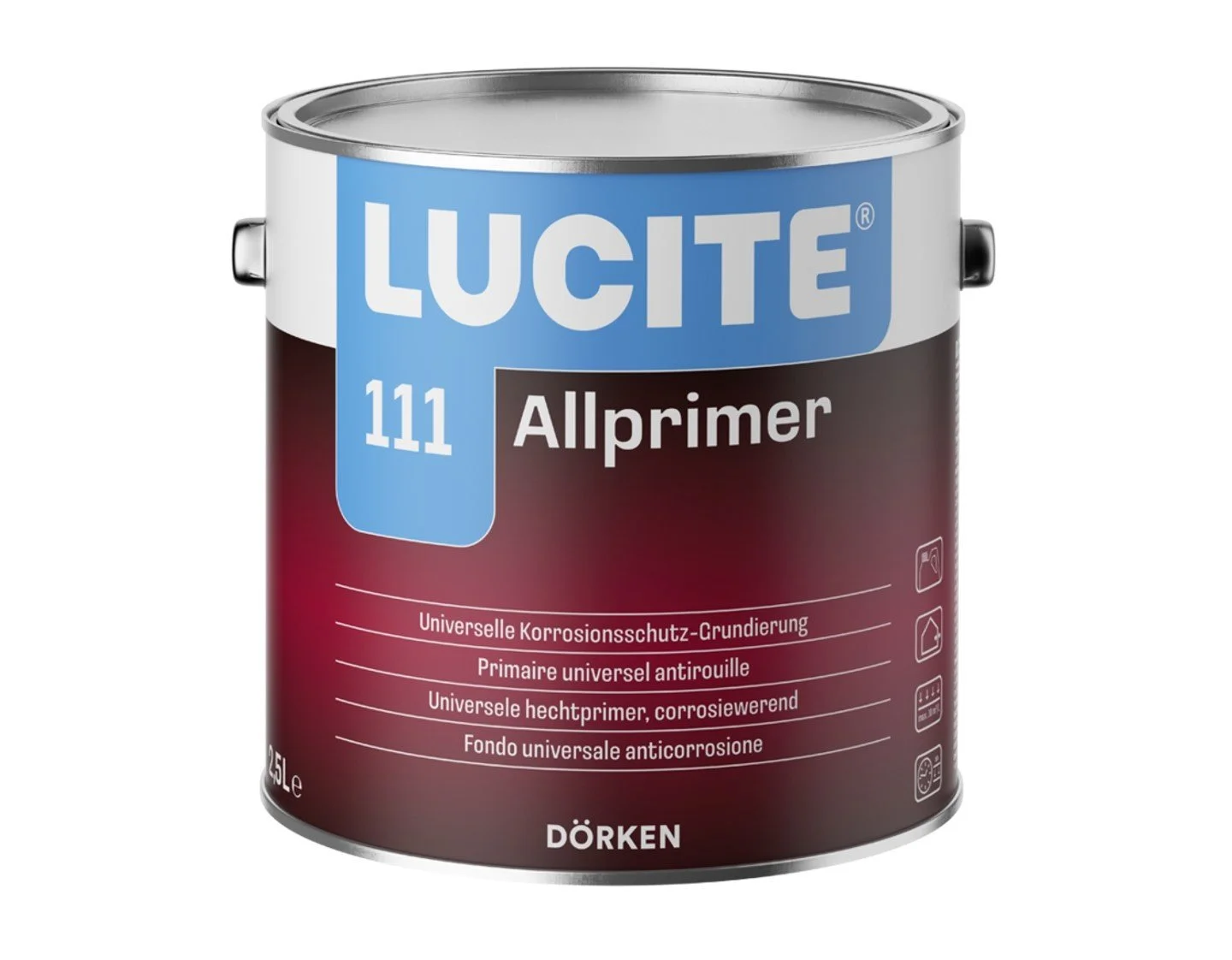 111 Allprimer | Grondverf Binnen & Buiten | 2,5 LTR | Wit