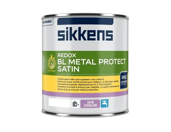 Sikkens Redox BL Metal Protect | Zijdeglans Eén-pot-systeem Sikkens Redox BL Metal Protect | Zijdeglans Eén-pot-systeem