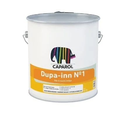 Dupa|Inn No.1 | Matte Muurverf & Plafondverf | 12,5 LTR | Wit