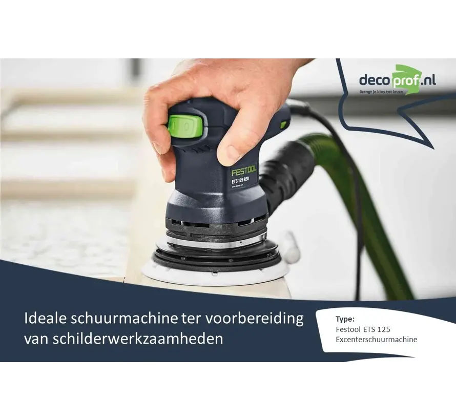 Verhuur Festool ETS 125 Excenterschuurmachine - Per dag