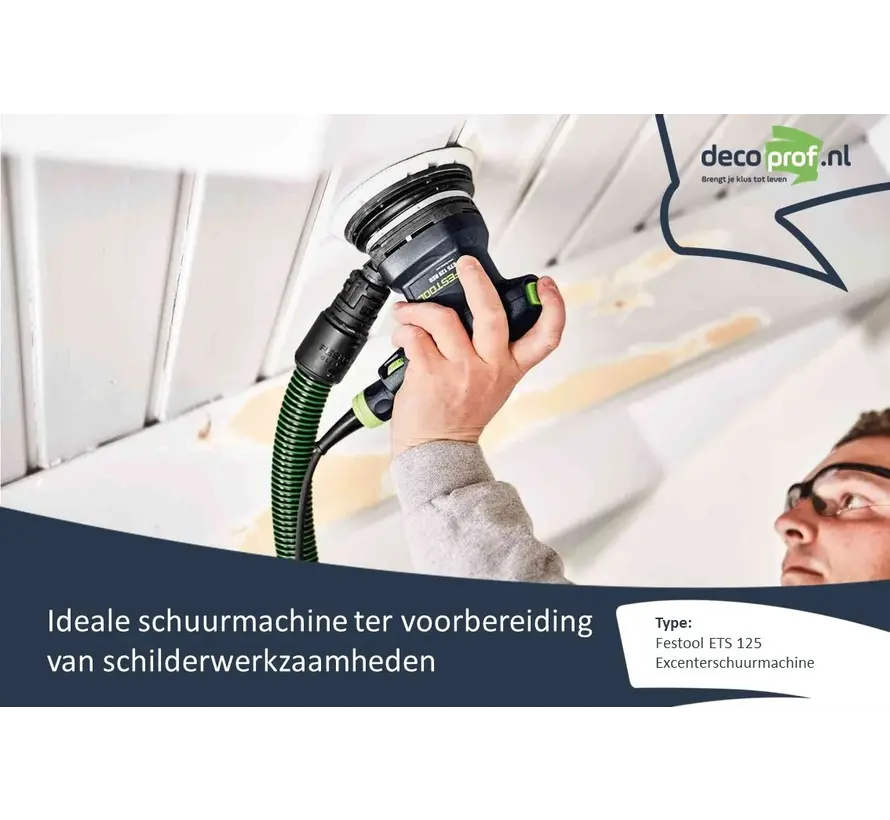 Verhuur Festool ETS 125 Excenterschuurmachine - Per dag