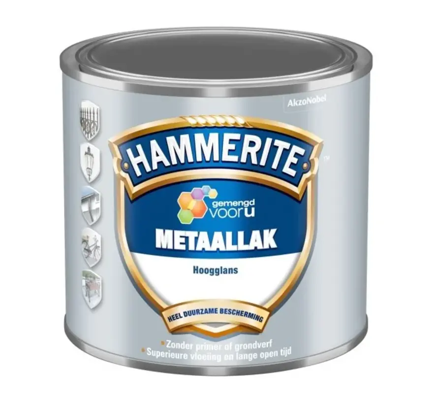 Hammerite Metaallak Hoogglans - 500 ML 