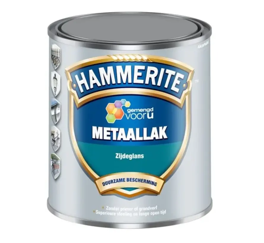 Hammerite Metaallak Zijdeglans - 500 ML 