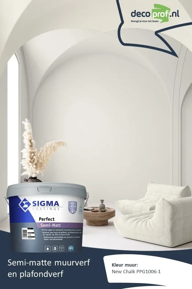 Sigma Perfect Semi-Matt | Muurverf en Plafondverf Sigma Perfect Semi-Matt | Muurverf en Plafondverf