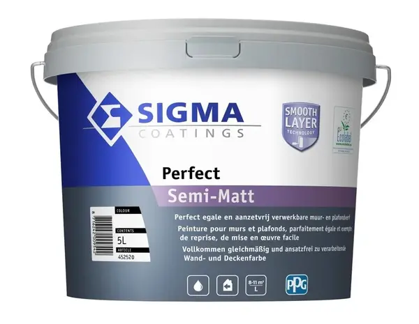 Sigma Perfect Semi-Matt | Muurverf en Plafondverf Sigma Perfect Semi-Matt | Muurverf en Plafondverf