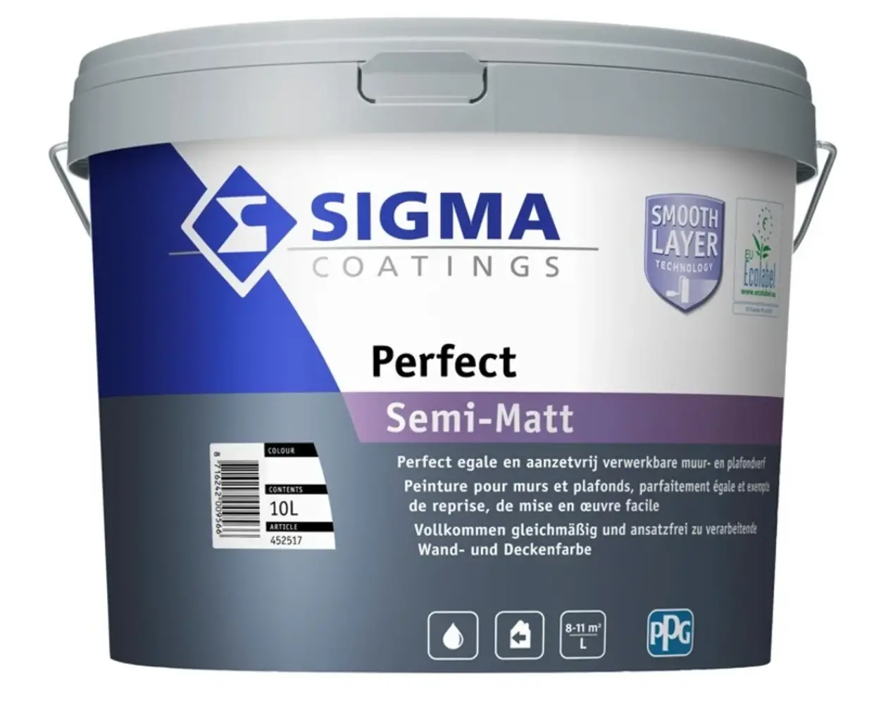 Sigma Perfect Semi-Matt | Muurverf en Plafondverf Sigma Perfect Semi-Matt | Muurverf en Plafondverf