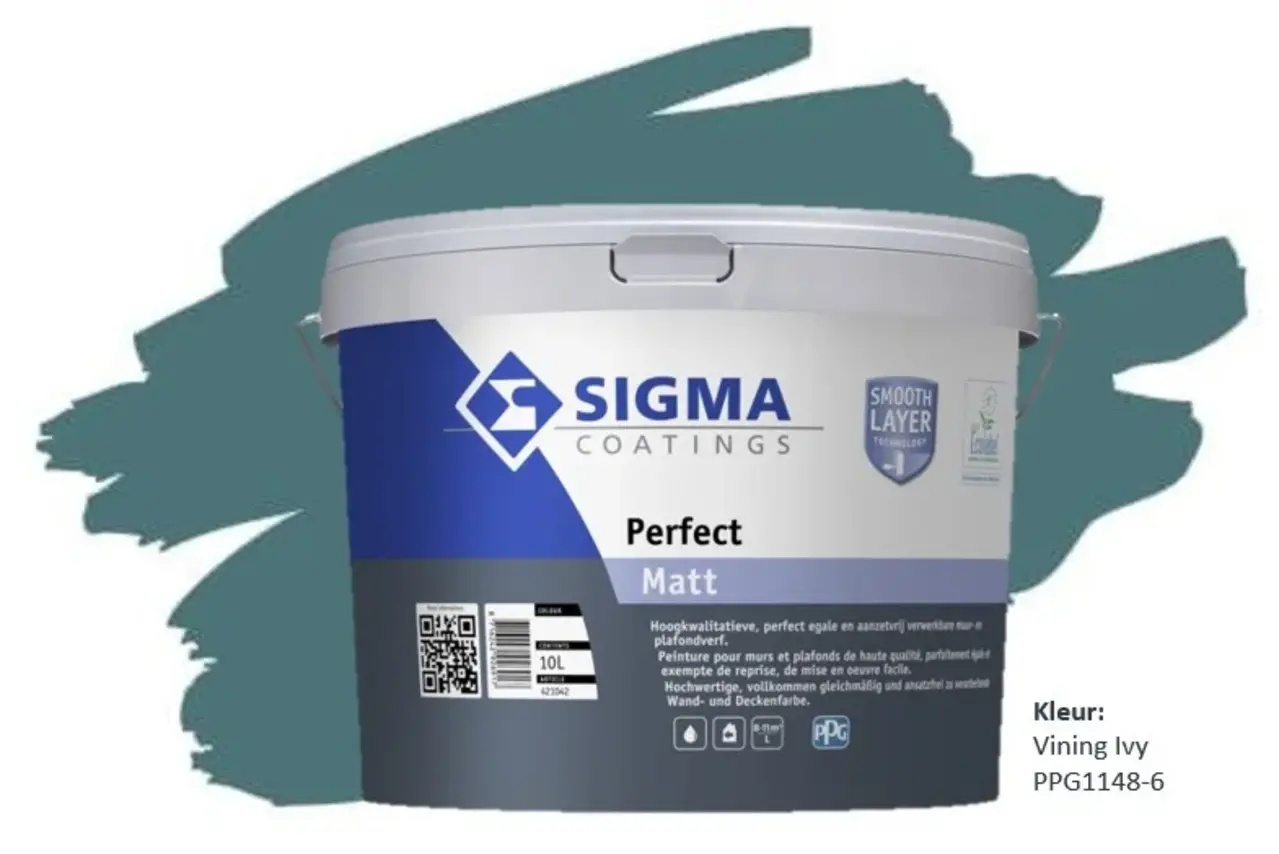 Sigma Perfect Matt | Vining Ivy PPG1148-6 Sigma Perfect Matt | Vining Ivy PPG1148-6