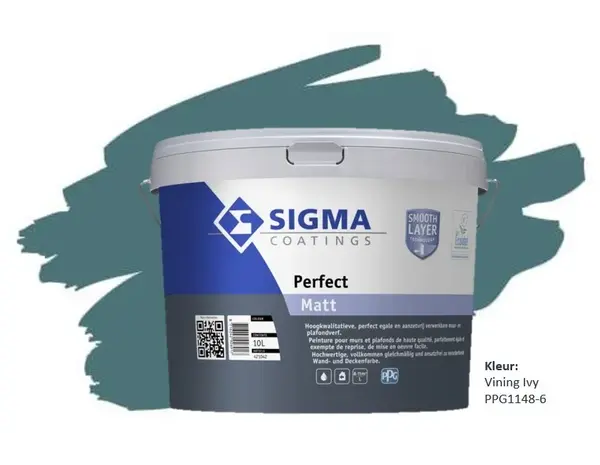 Sigma Perfect Matt | Vining Ivy PPG1148-6 Sigma Perfect Matt | Vining Ivy PPG1148-6