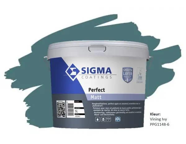 Sigma Perfect Matt | Vining Ivy PPG1148-6 Sigma Perfect Matt | Vining Ivy PPG1148-6