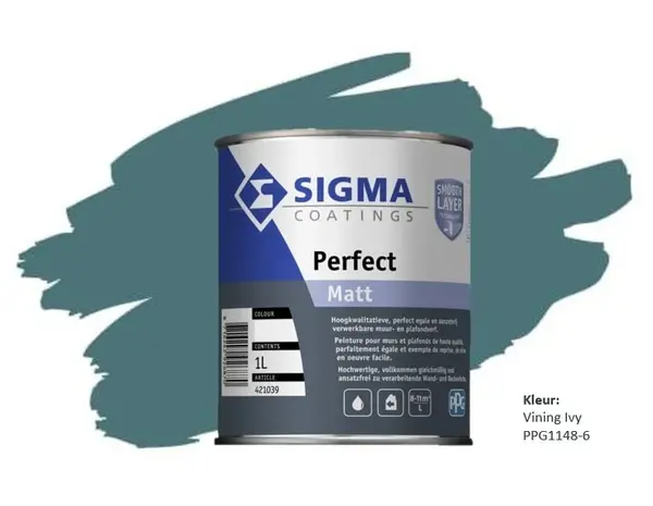 Sigma Perfect Matt | Vining Ivy PPG1148-6 Sigma Perfect Matt | Vining Ivy PPG1148-6