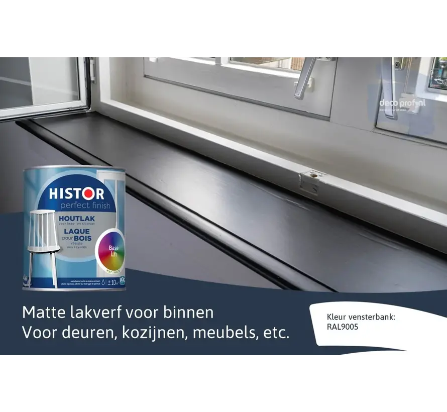 Histor Perfect Finish Houtlak Mat Testpotje - 250 ML 